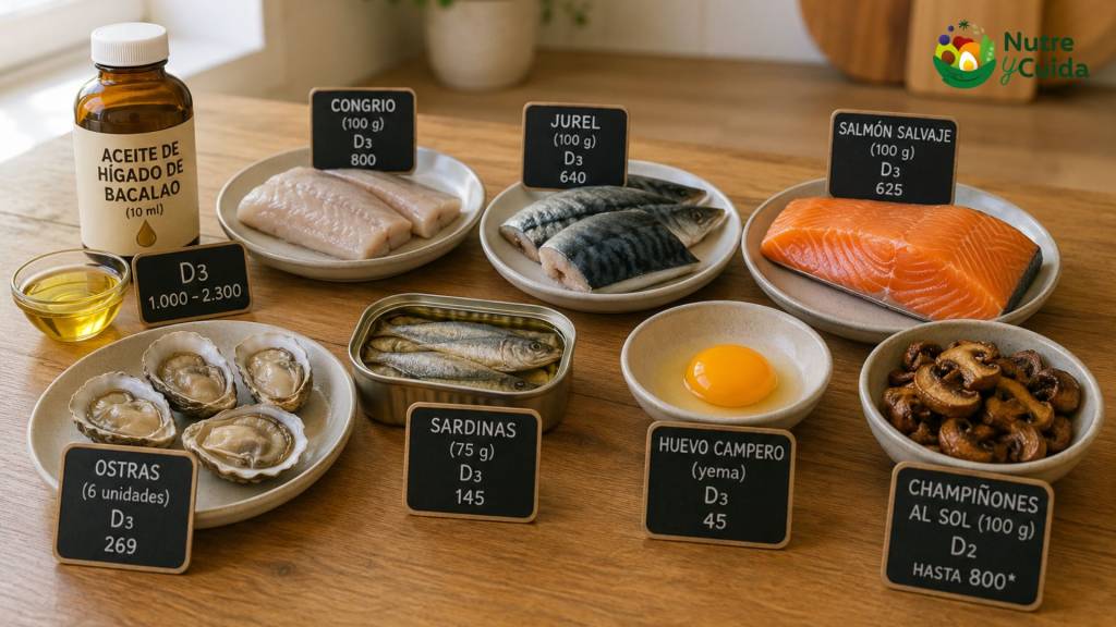 Vitamina D Alimentos